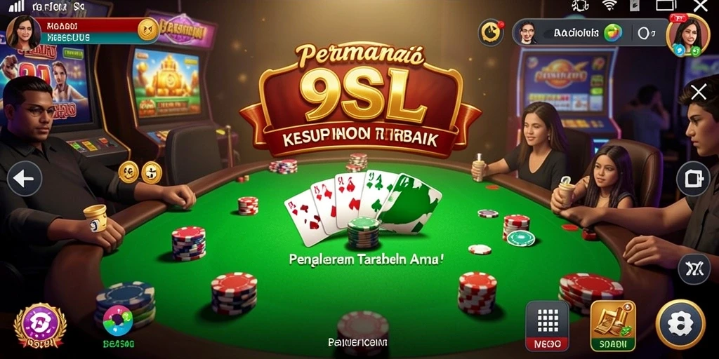 Screenshot 9SL menampilkan gameplay Kasino yang menarik dan interaktif.