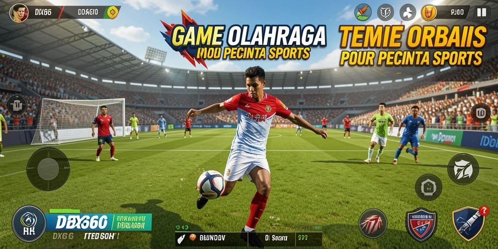 Tampilan gameplay IDX66 yang menarik dan mendebarkan di lapangan.