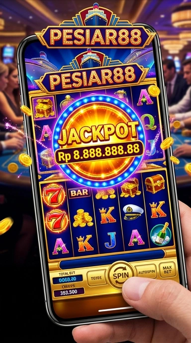 Screenshot aktivitas pengunduhan aplikasi di pesiar88.